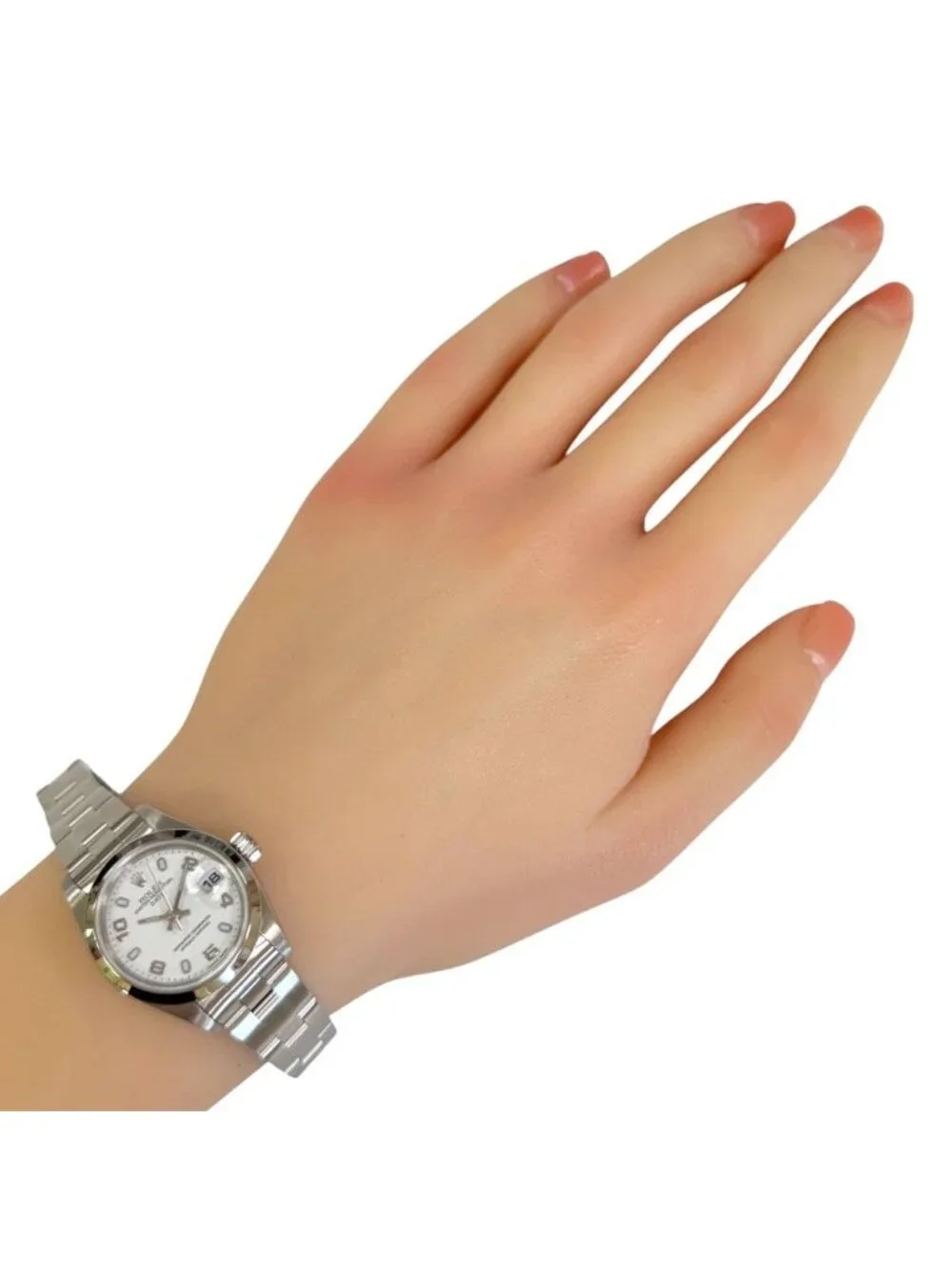 Rolex Date Oistar Watch Clock Automatic Winding Re Polished a Second
